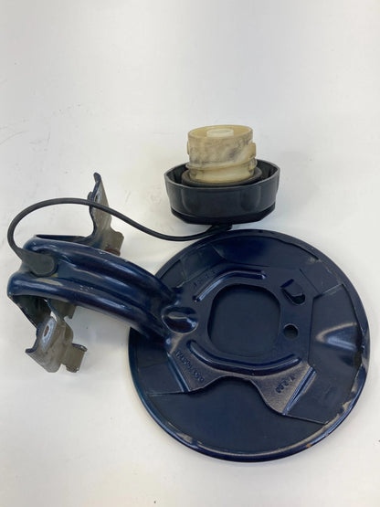 2009-2014 DODGE AVENGER FUEL FILLER DOOR W/GAS TANK CAP LID BLUE 05115067AE OEM