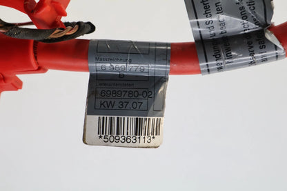 2008 BMW 535XI 08-10 535I RR TRUNK POSITIVE BATTERY CABLE SENSOR 61126989780 OEM