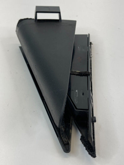 08-13 Nissan Rogue Rear Left Door Inner Corner Window Glass Cover Channel Trim