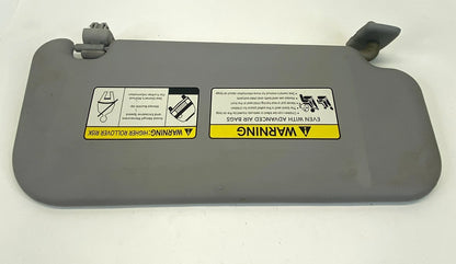 2010-2013 KIA SOUL SUNVISOR SUN VISOR SET DRIVER PASSENGER LEFT RIGHT GRAY