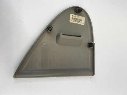 01-05 DODGE NEON LEFT DRIVER DASH END CAP FUSE BOX COVER TRIM PANEL QN19TRNAG