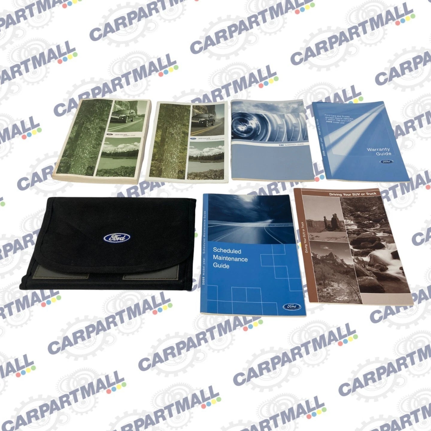 2009 FORD ESCAPE OWNER'S MANUAL GUIDE BOOK INFORMATION W/ CASE OEM