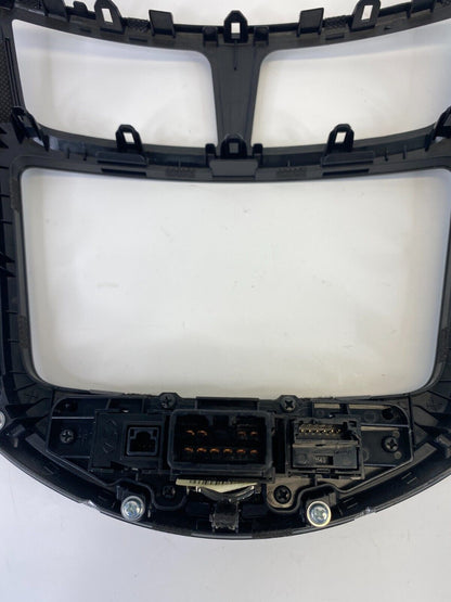 12-17 Hyundai Accent Dash Radio Bezel Trim Bezel w/ Hazzard Switch Button OEM