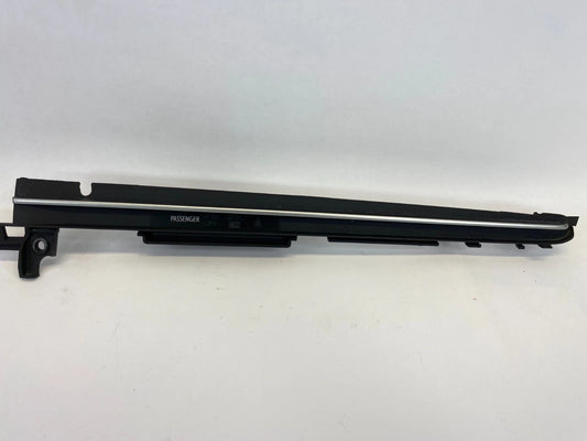 12-15 TOYOTA PRIUS DASH RH GARNISH FINISH TRIM W PASSENGER INDICATOR LIGHT OEM