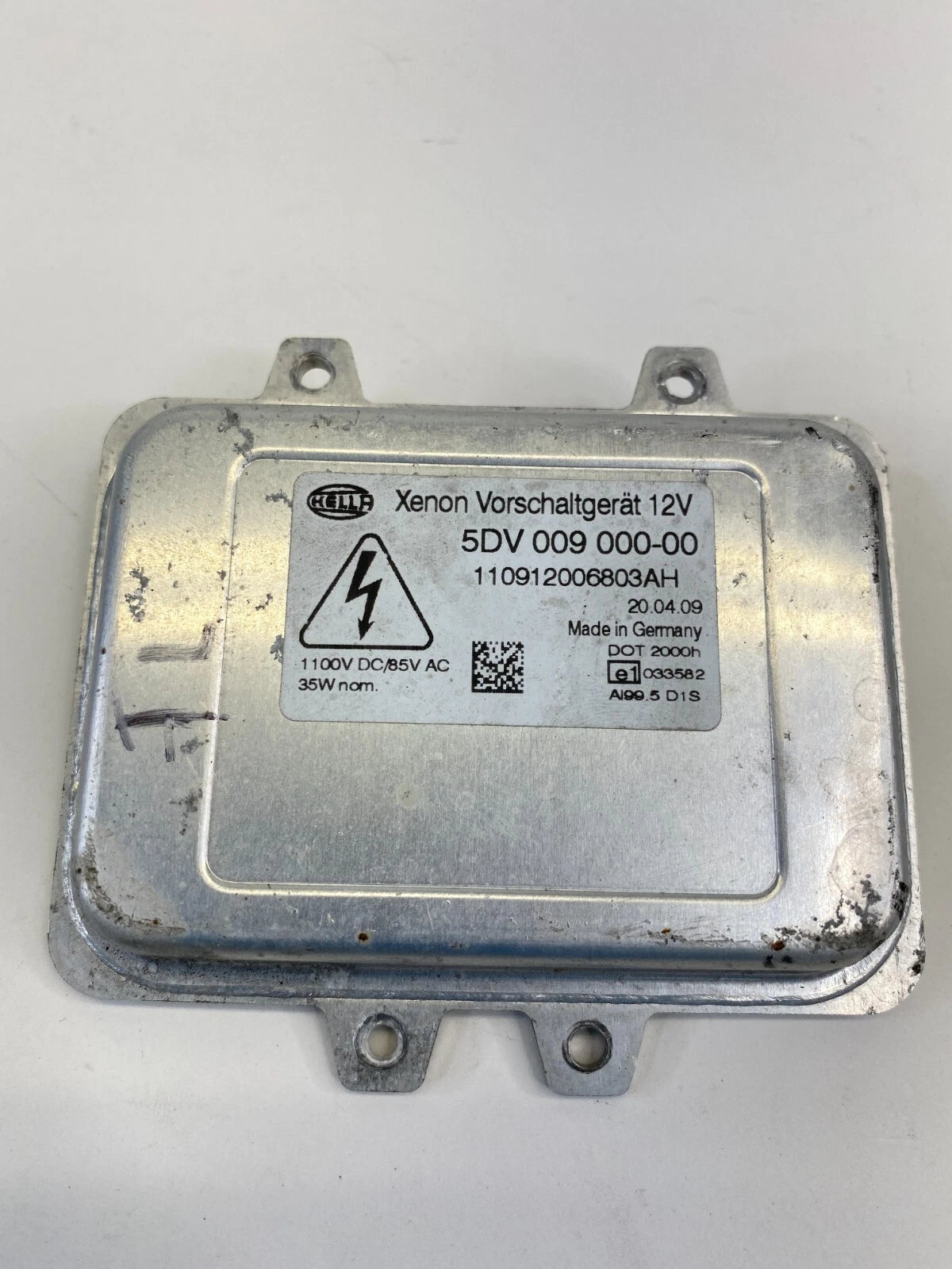 2008 2009 2010 BMW 550I LEFT DRIVER HEADLIGHT XENON HID MODULE 5DV009000-00 OEM