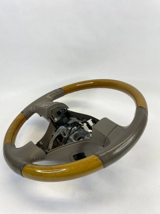 2007-2009 LEXUS RX350 STEERING WHEEL WOOD GRAIN AUDIO SWITCHES FRONT FACTORY OEM