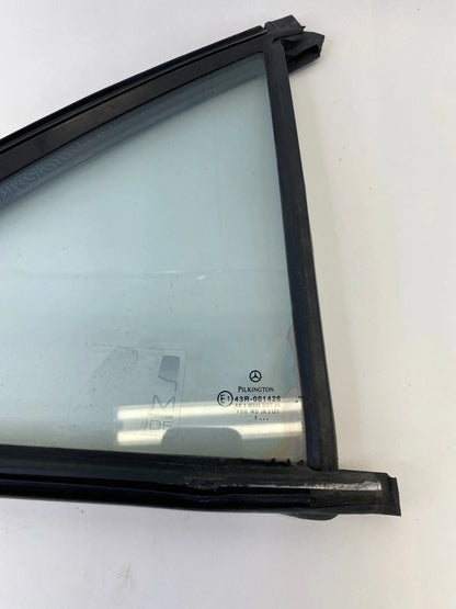 00-04 MERCEDES S-CLASS S430 REAR RIGHT DOOR WINDOW VENT GLASS FIXED 2207300220