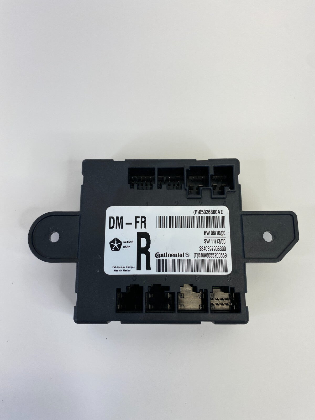 2008-2016 Chrysler Town & Country Front Right Door Control Module P05026860AE