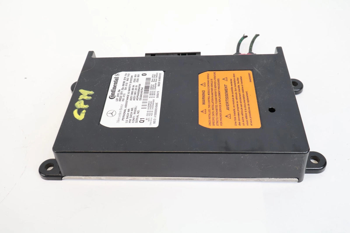 2012-2016 MERCEDES-BENZ E350 TELEMATIC COMMUNICATION CONTROL MODULE A2319000904