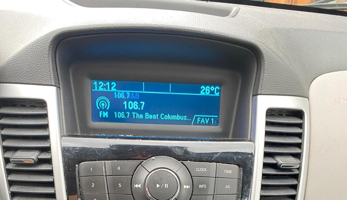 2011-2016 Chevrolet Cruze Dash Information Display Screen Unit 22858074 OEM