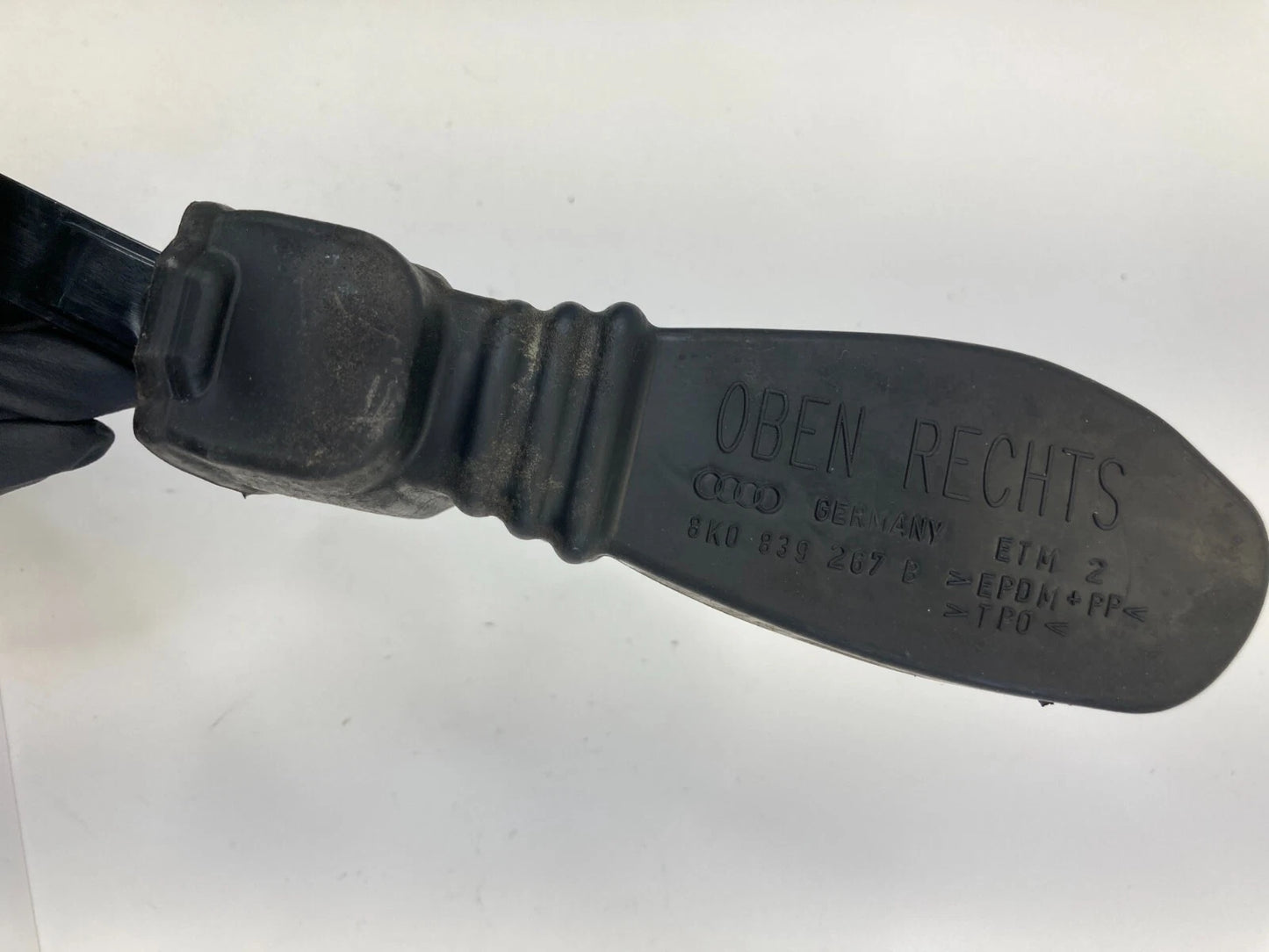 09-16 AUDI A4 QUATTRO REAR LEFT SIDE DOOR CHECK STOP STOPPER DETENT 8K0839249C