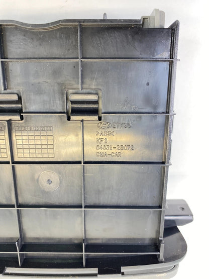 07-09 HYUNDAI SANTA FE REAR CENTER CONSOLE STORAGE BIN BOX INSERT 84631-2B072