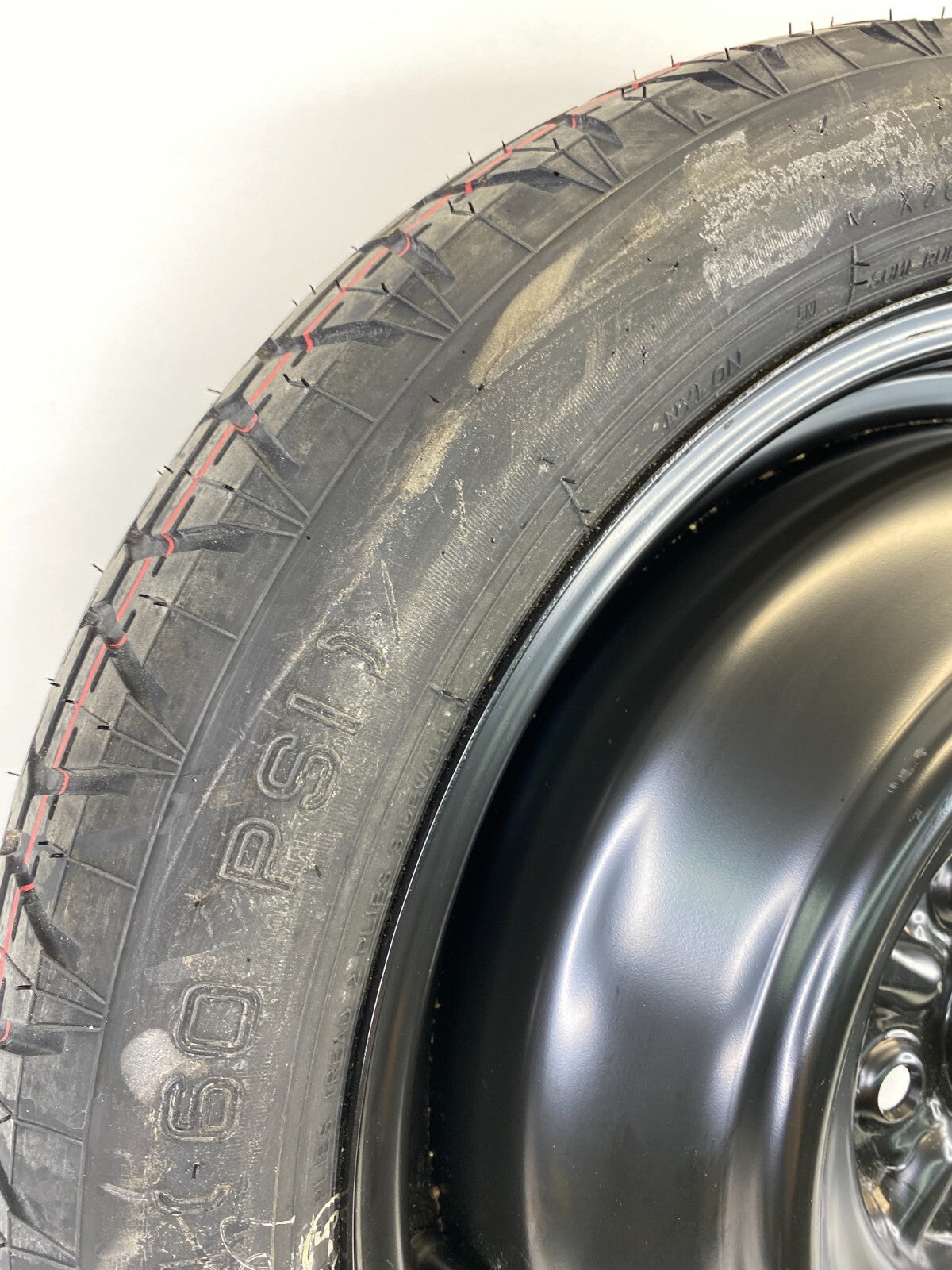 07-17 Toyota Camry Spare Tire Rim Wheel Compact Donut T155/70D17 110M