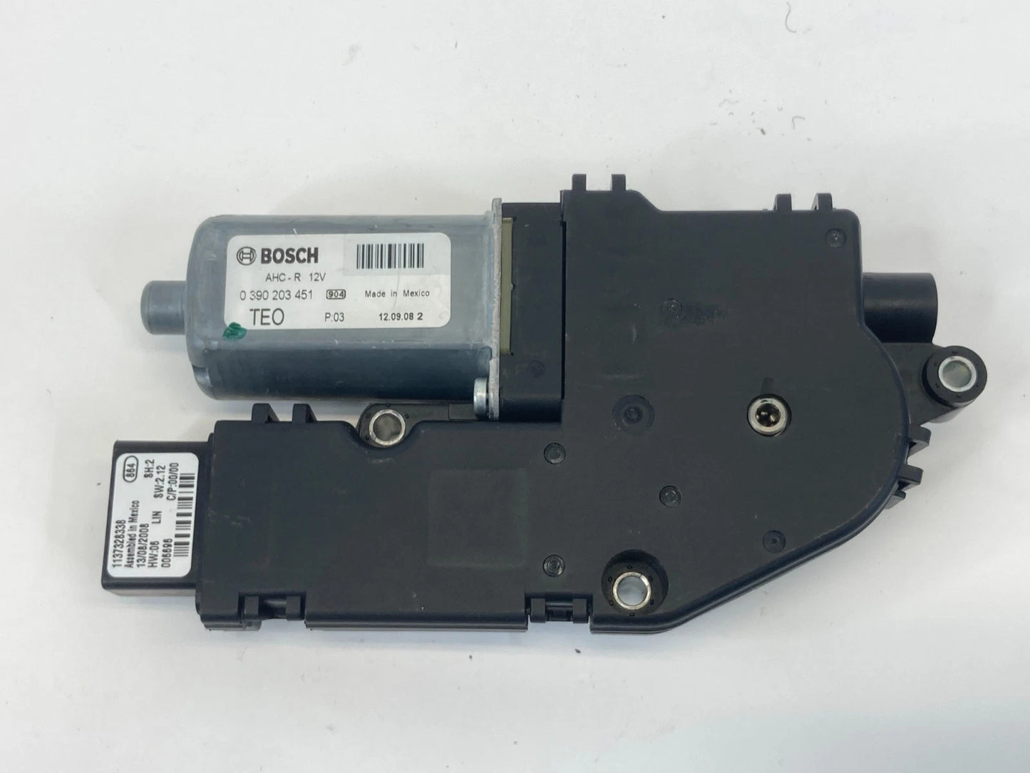 2008-2012 HONDA ACCORD SEDAN POWER SUNROOF MOONROOF MOTOR BOSCH 0390203451 OEM