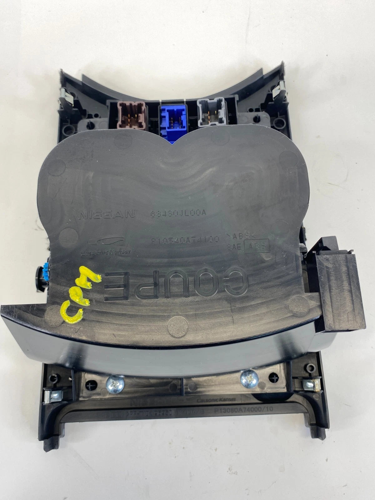 2008 2009 INFINITI G35 SEDAN CENTER CONSOLE CUP HOLDER ASSEMBLY OEM 68430JL00A