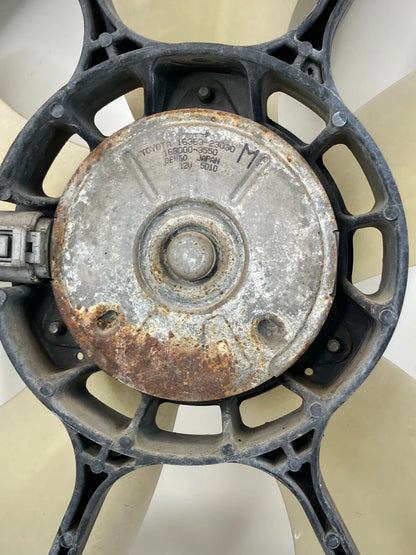 01 02 03 04 05 TOYOTA RAV4 2.0L L4 RADIATOR COOLING FAN MOTOR W/ SHROUD OEM