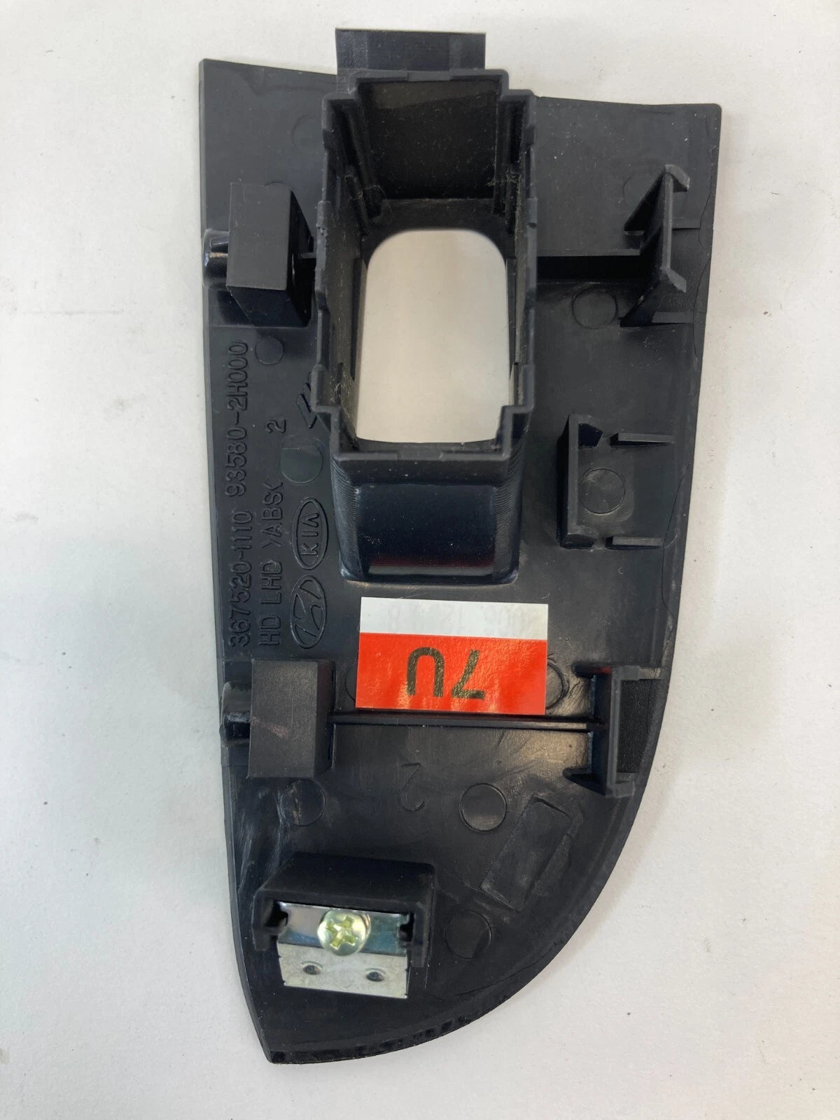 07-10 HYUNDAI ELANTRA SEDAN REAR LEFT BACK DOOR WINDOW SWITCH BEZEL 93580-2H000