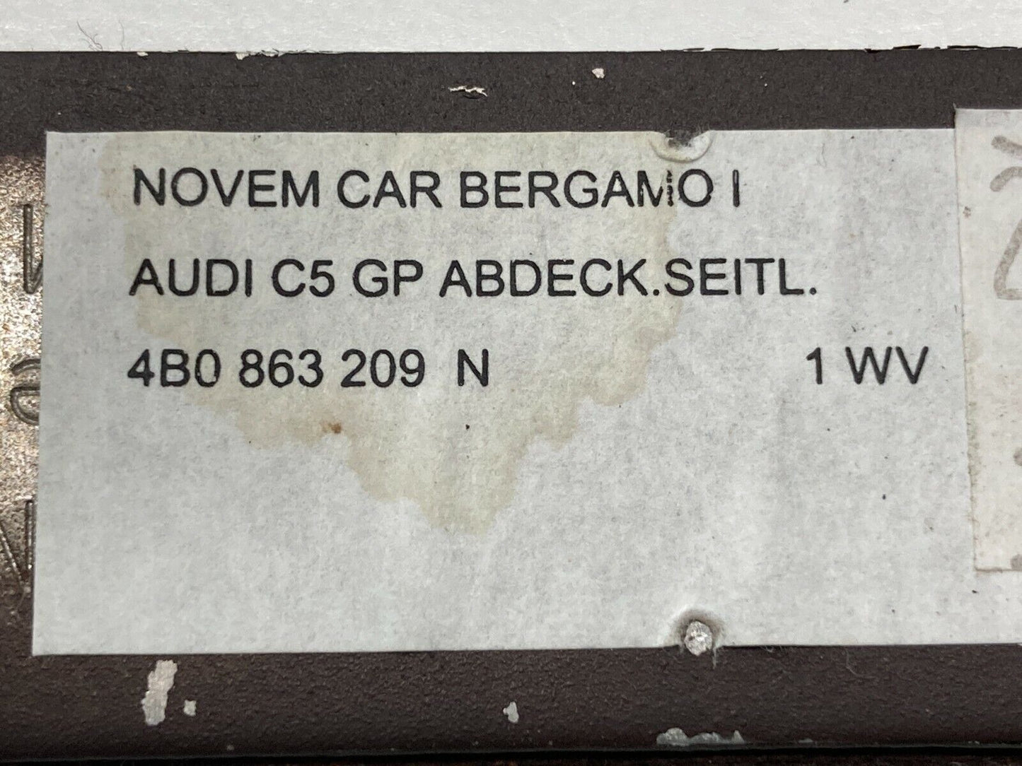 2002-2004 Audi A6 A6 Quattro Center Console Trim Bezel Cover Wood 4B0863209N OEM