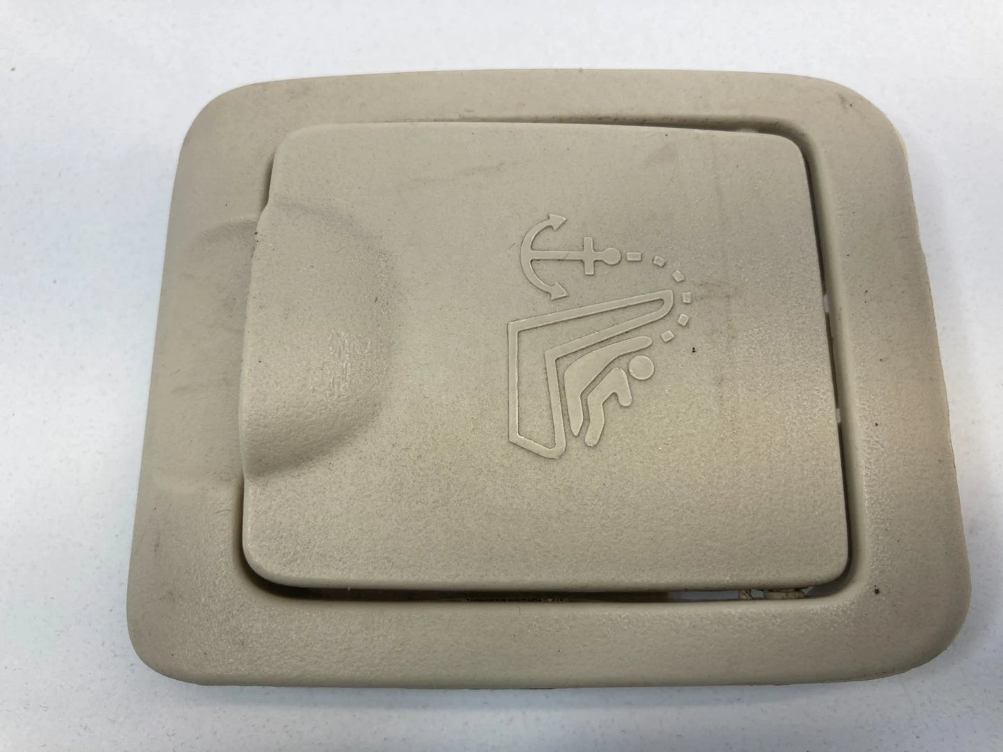 2007-2014 LINCOLN MKZ REAR DECK CHILD SEAT ANCHOR HOOK CAP COVER BEZEL TRIM ASSY