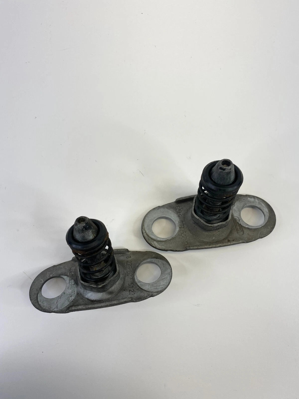 2003-2012 LAND ROVER RANGE ROVER FRONT HOOD LOCK CATCH SPRING PAIR SET