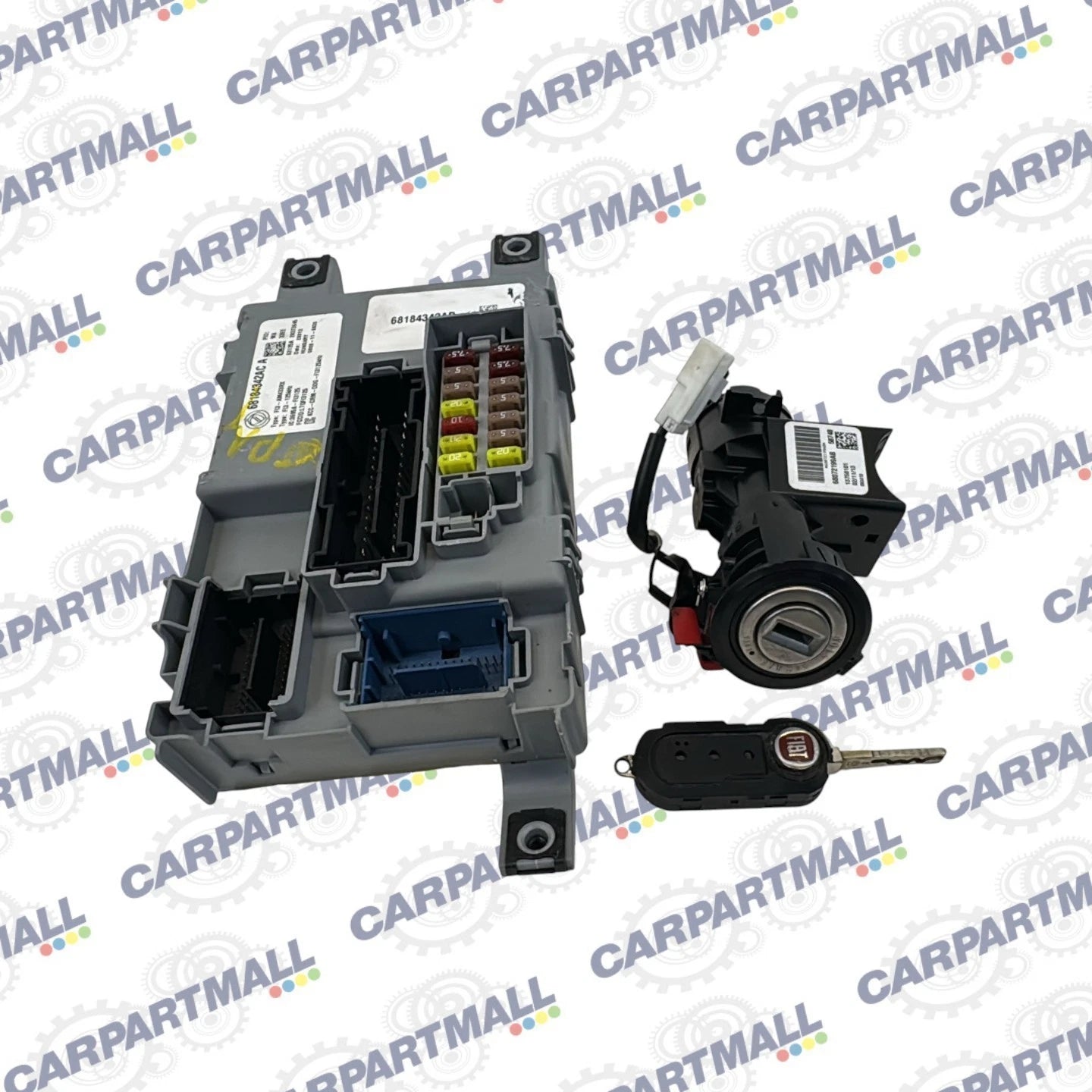 2012-2017 FIAT 500 1.4L AT BODY CONTROL MODULE W/ IGNITION SWITCH 68184342AD