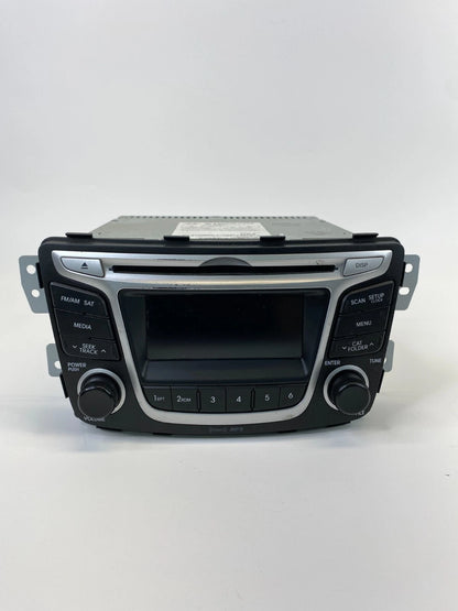 2012-2014 HYUNDAI ACCENT DASH AM FM CD RADIO PLAYER UNIT 96170-1R1104X OEM