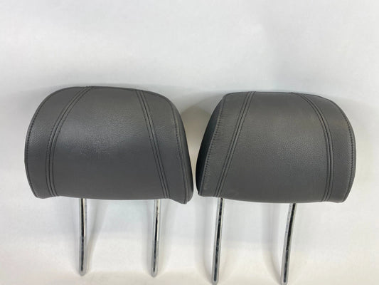 2008 BMW 335XI 07-09 335I COUPE FRONT LEFT & RIGHT SEAT HEADREST SET LEATHER OEM