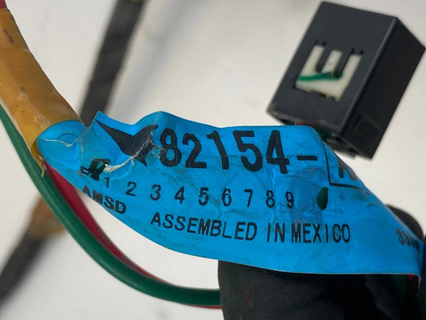 2002-2006 TOYOTA CAMRY REAR LEFT DOOR WIRE HARNESS OEM FACTORY 82154-AA010-C