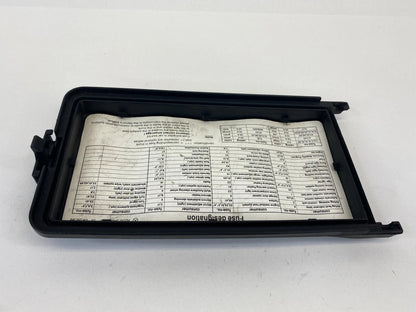 1999-2003 MERCEDES-BENZ CLK430 UNDER HOOD FUSE BOX COVER LID CAP 2085452300