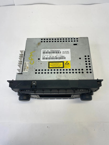 2005-2006 CHRYSLER 300 RADIO AM FM CD PLAYER RECEIVER P05064030AM OEM FACTORY