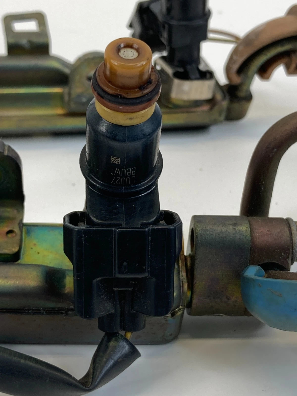 2004-2008 Acura TL 3.2L A/T Engine Fuel Injector Injection Rail Set OEM