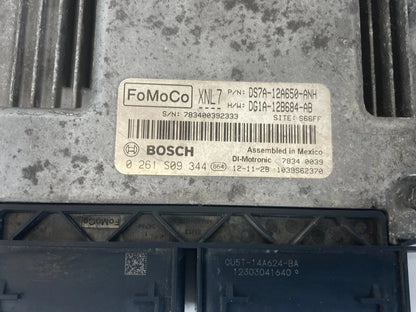 2013 FORD FUSION 1.6L AT ENGINE COMPUTER CONTROL ECU ECM CU5T-14A624-BA OEM