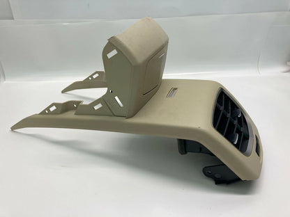 13-16 LINCOLN MKZ RR CENTER CONSOLE A/C VENT COVER TRIM W/ HEATED SEATS SWITCH