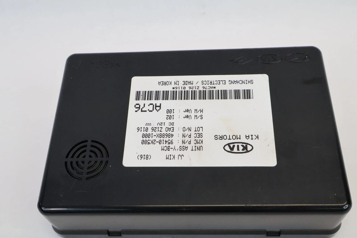 2012 2013 KIA SOUL BODY COMPUTER CONTROL MODULE BCM BCU 95410-2K580 OEM FACTORY