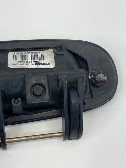 02-09 Chevrolet Trailblazer Rear Right Side Exterior Outer Door Handle 15247983