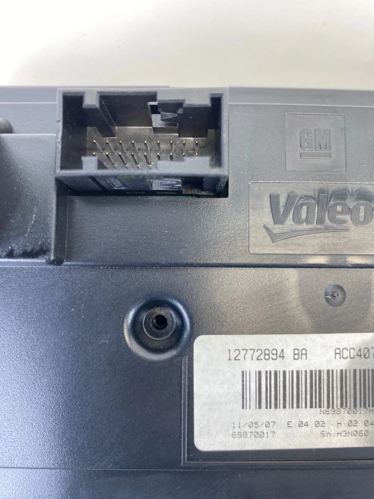 2007-2011 SAAB 9-3 SEDAN AUTOMATIC CLIMATE CONTROL W/ HEATED SEATS 12772894 OEM