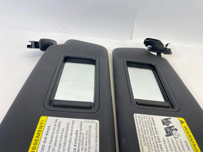 2008-2011 AUDI A5 QUATTRO LEFT & RIGHT SUNVISOR SET W/MIRROR OEM FACTORY