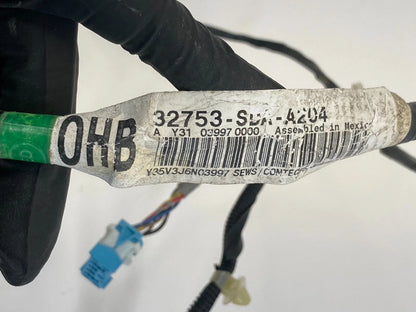 03-07 HONDA ACCORD REAR RIGHT SIDE DOOR WIRING WIRE HARNESS 32753-SDA-A204 OEM