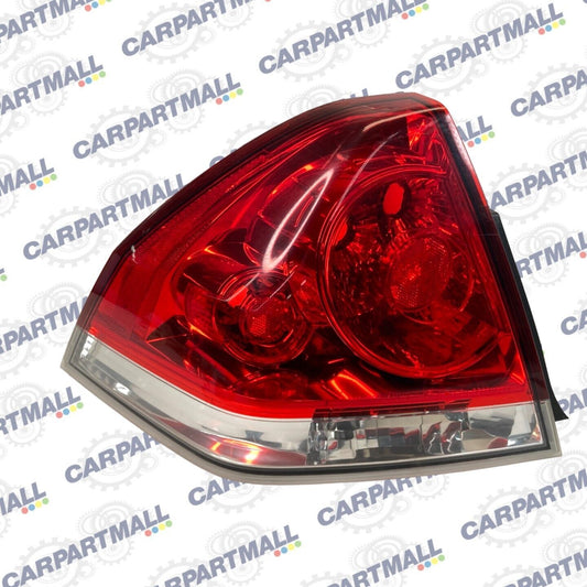 2006-2013 Chevrolet Impala Rear Left Driver Tail Light Taillight Lamp OEM