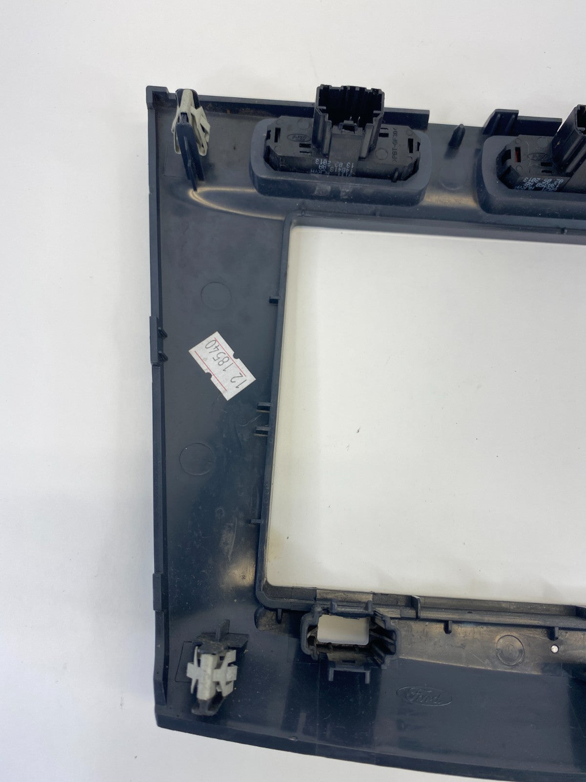 2013 Ford Transit Connect Center Dash Radio Bezel Trim w/ Hazard Switch OEM