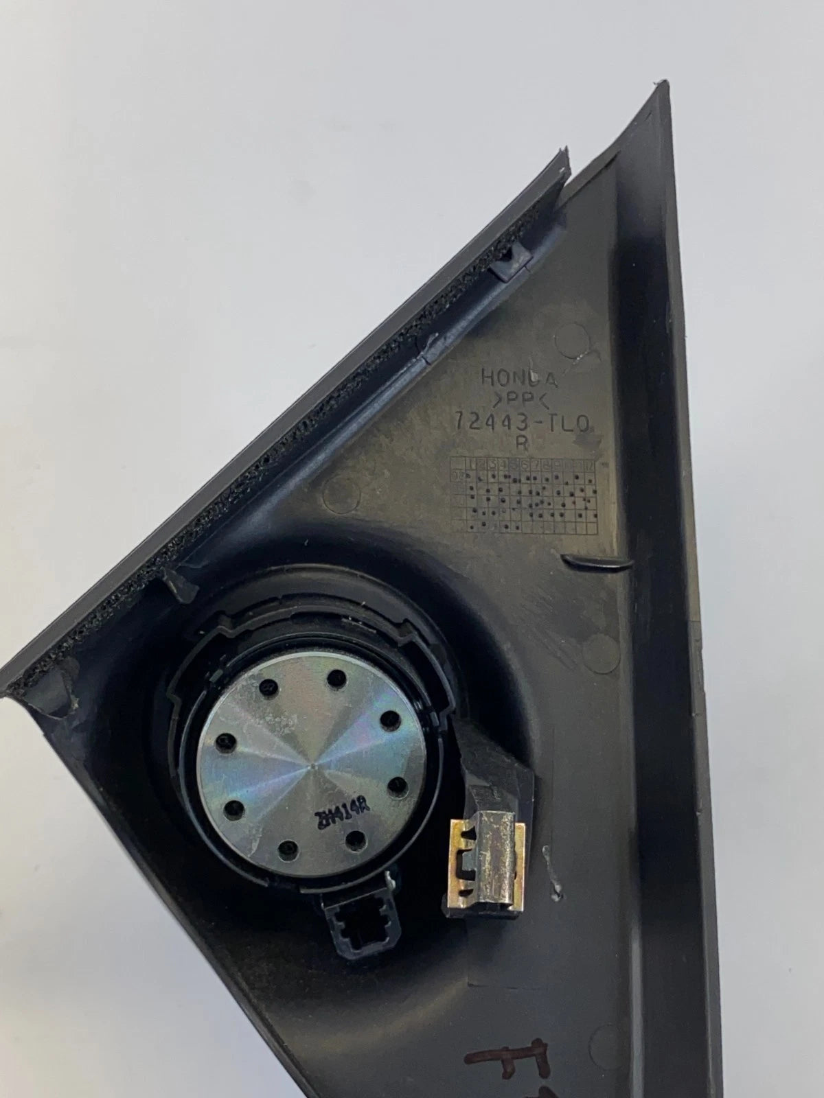 2009-2014 ACURA TSX FRONT RIGHT DOOR TWEETER SPEAKER COVER TRIM OEM 72443-TL0
