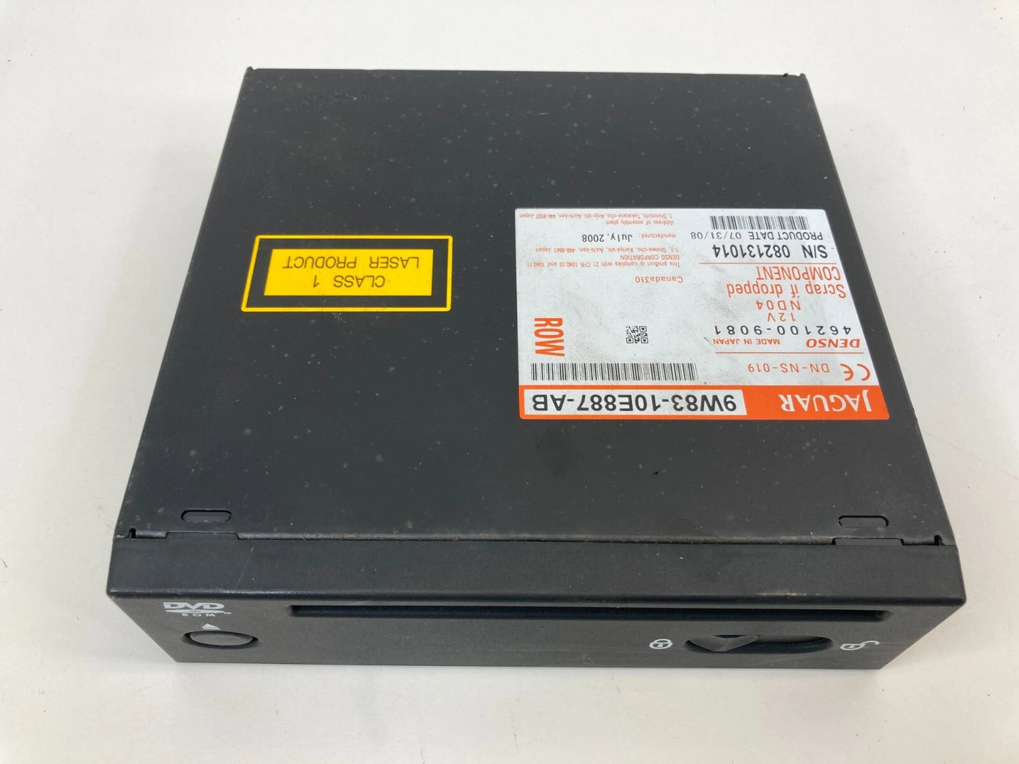 2009-2015 JAGUAR XF NAVIGATION DVD PLAYER CONTROL UNIT RECEIVER 9W83-10E887-AB