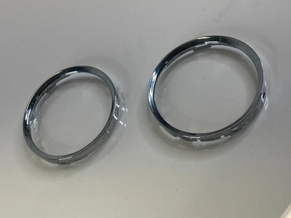 2008 2009 2010 SATURN VUE INSTRUMENT PANEL AIR VENT RINGS COVER PAIR SET OEM