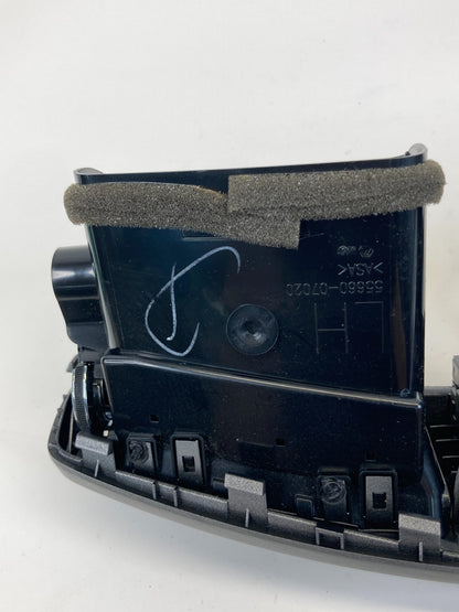 2011 2012 Toyota Avalon Dash Center Heat A/C Air Vent w/Clock Hazard Switch OEM