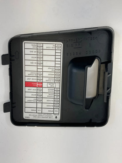 2006 2007 NISSAN MURANO DASH FUSE BOX LID DOOR PANEL TRIM ASSY 68964-CC001 OEM