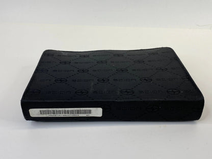 2008 SCION TC OWNER'S OWNER MANUAL INFORMATION BOOK COVER CASE OEM