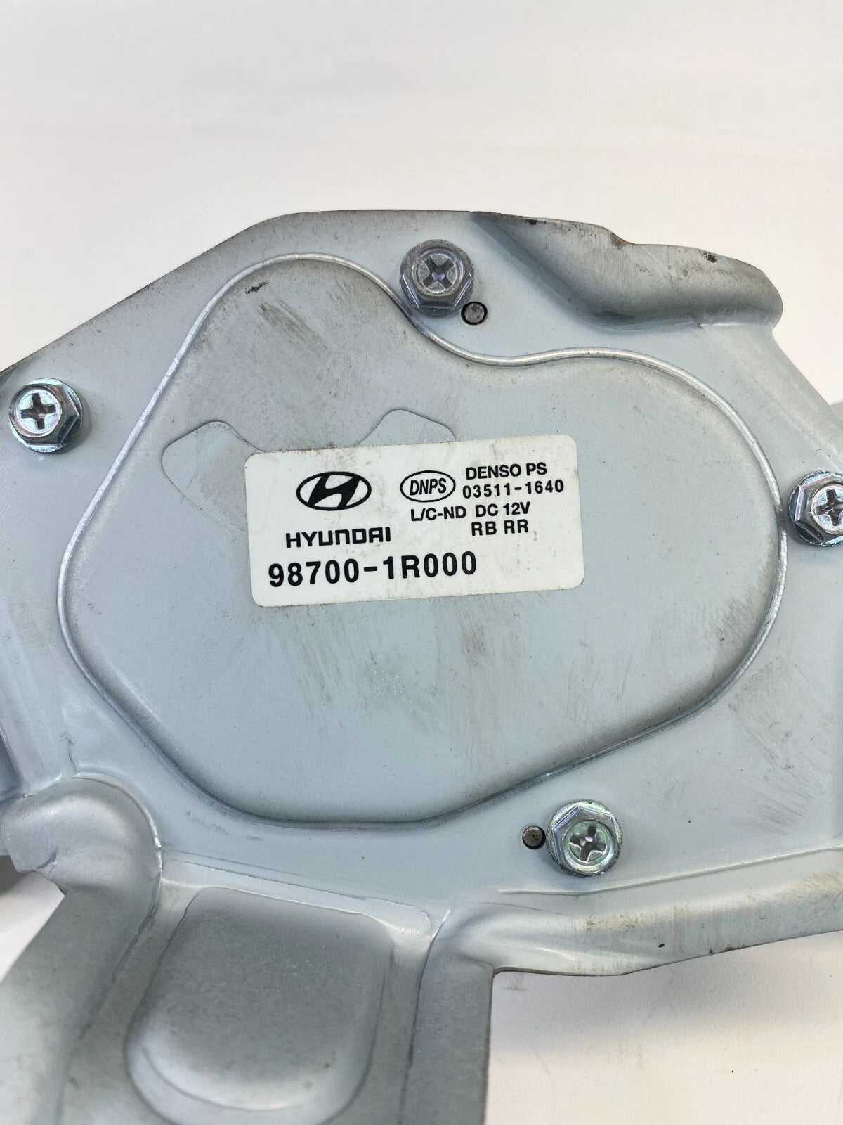 2012-2017 HYUNDAI ACCENT REAR WINDOW WIPER MOTOR UNIT ASSEMBLY 98700-1R000 OEM