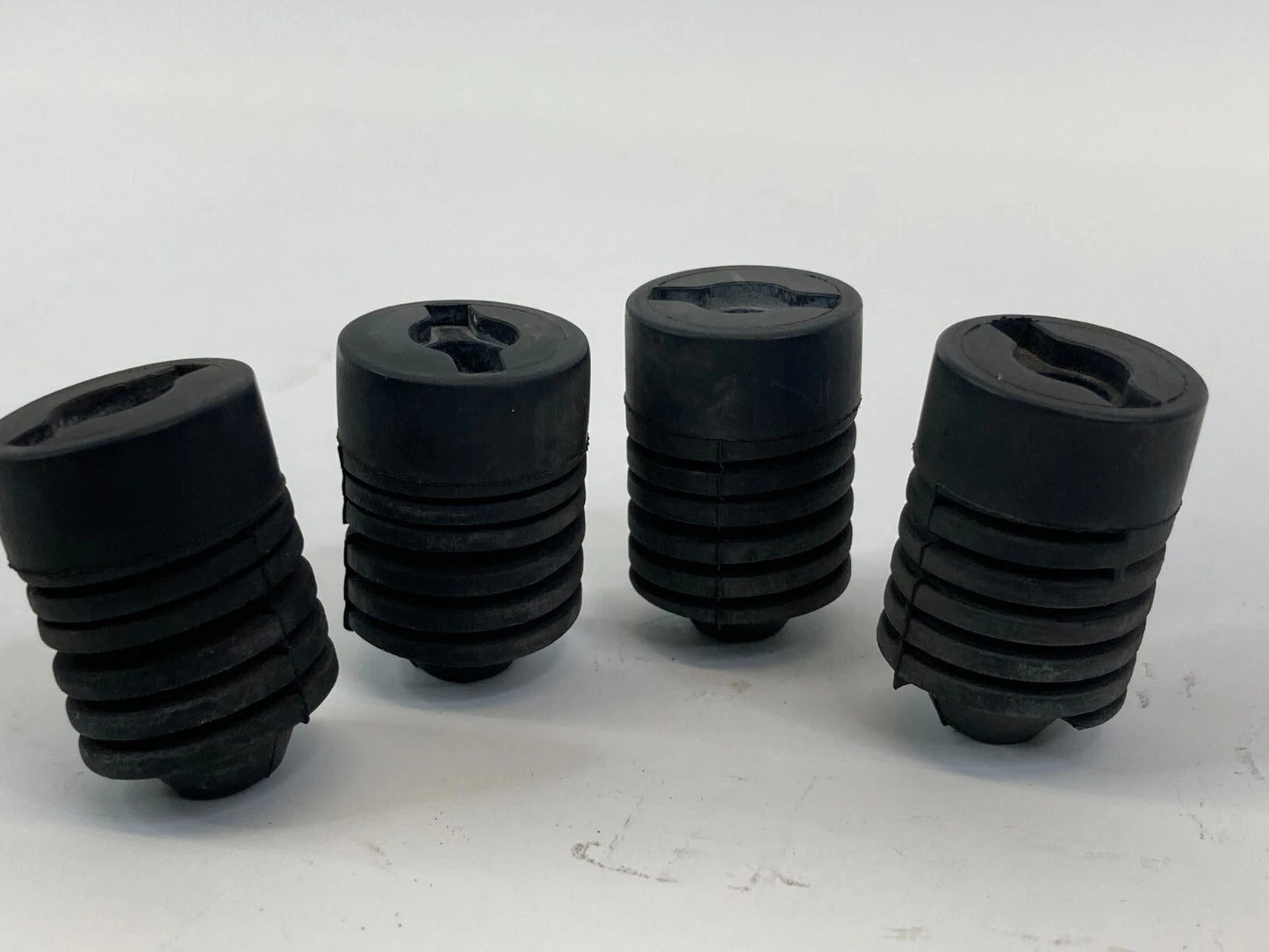 09-13 TOYOTA MATRIX FRONT HOOD BUMPER ADJUSTMENT RUBBER CUSHION SET OEM