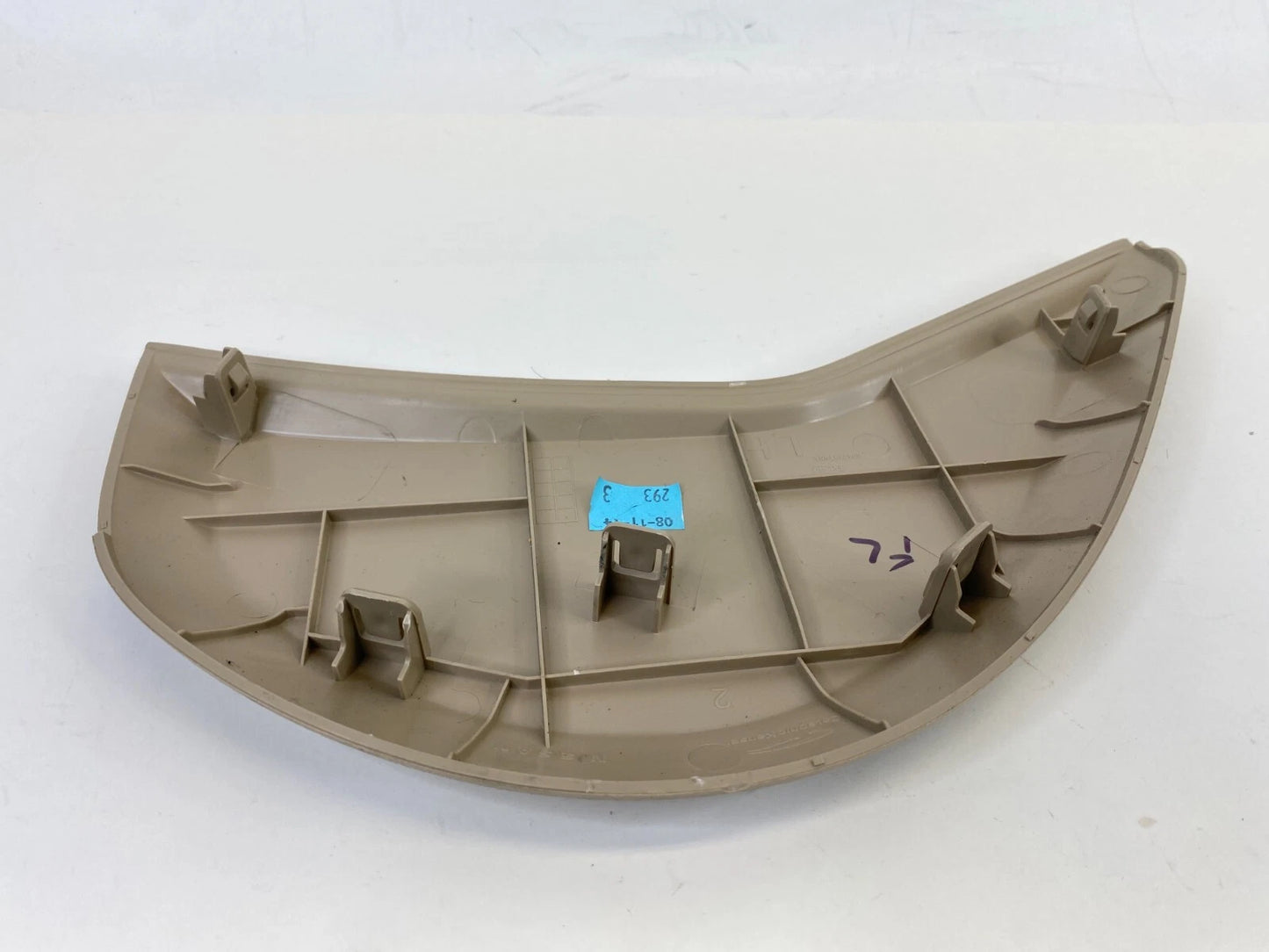 13-18 NISSAN ALTIMA LEFT DASH SIDE END CAP COVER TRIM TAN BEIGE OEM 68421-3TA0A