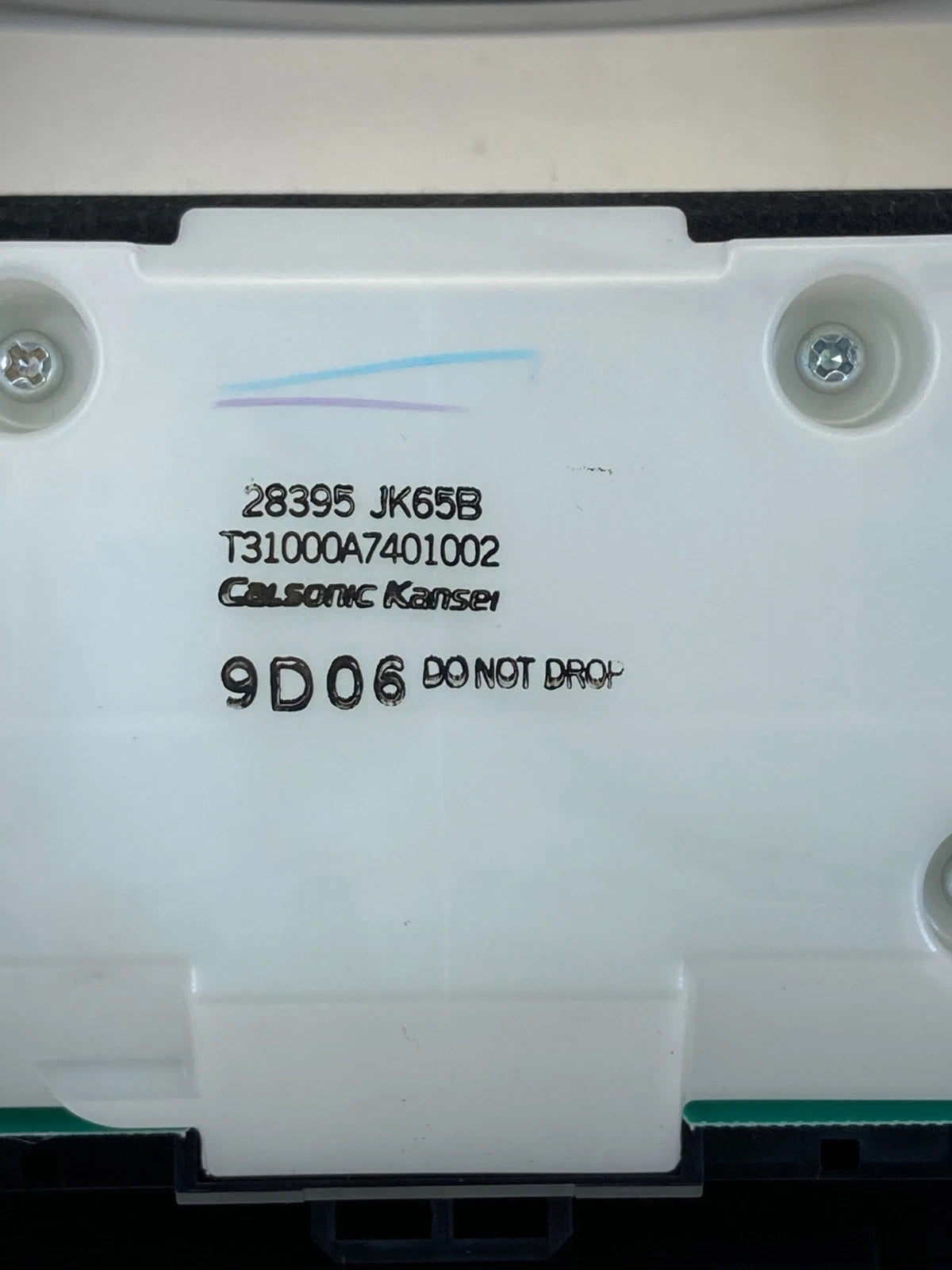 2008-2013 INFINITI G37 SEDAN DASH NAVI INFO CONTROL PANEL SWITCH OEM